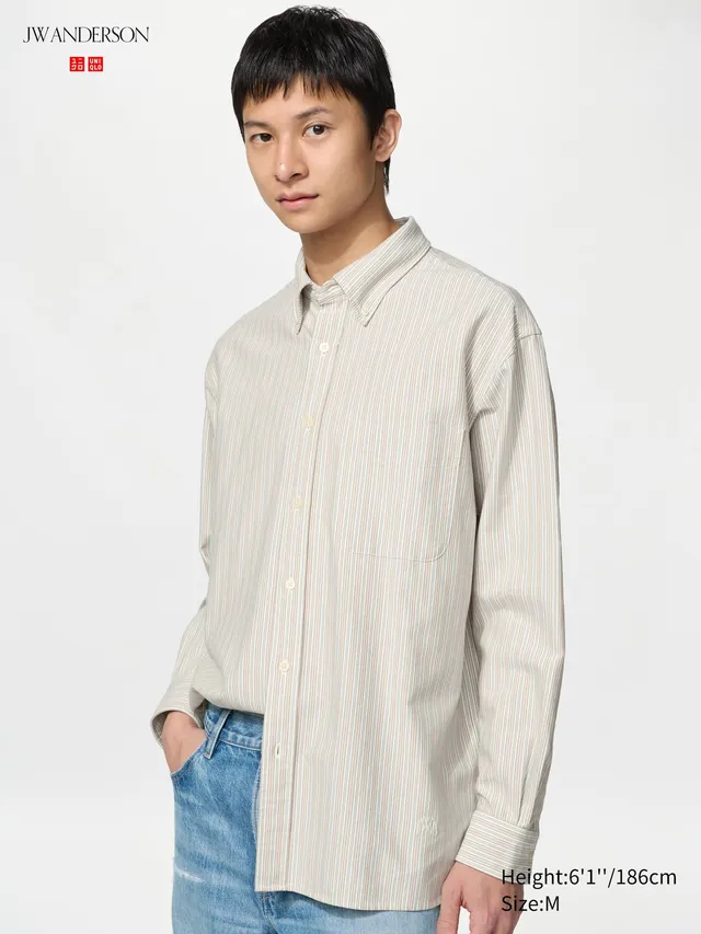 Oxford Oversized Shirt | Striped