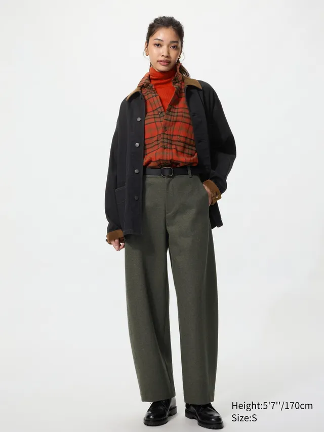 Brushed Jersey Barrel Pants