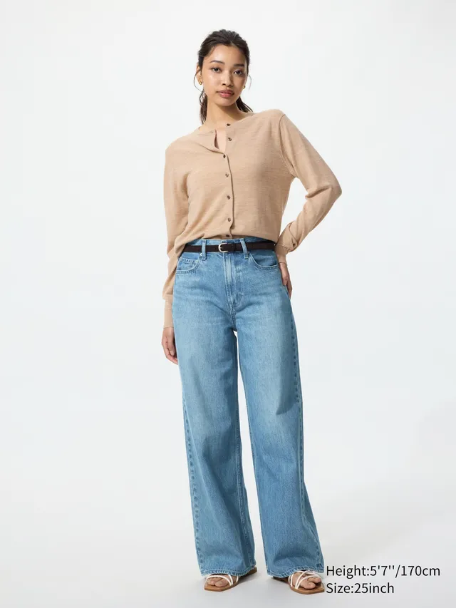 High Rise Wide Jeans