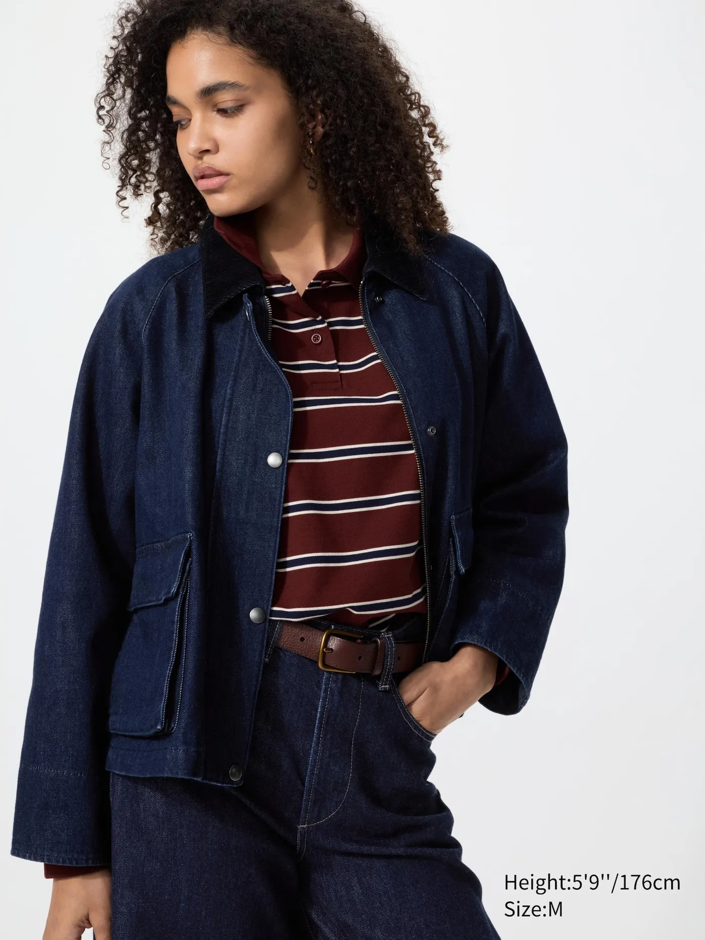 Barn Short Jacket | Denim