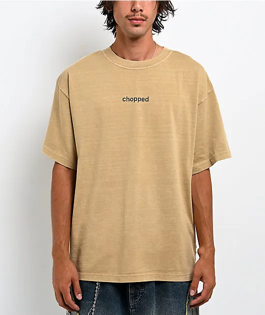 A.LAB Chopped Vintage Sand T-Shirt