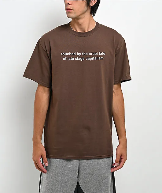 A.LAB Cruel Fate Brown T-Shirt