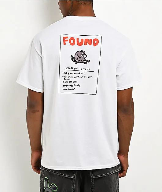 A.LAB Round Boy Found White T-Shirt