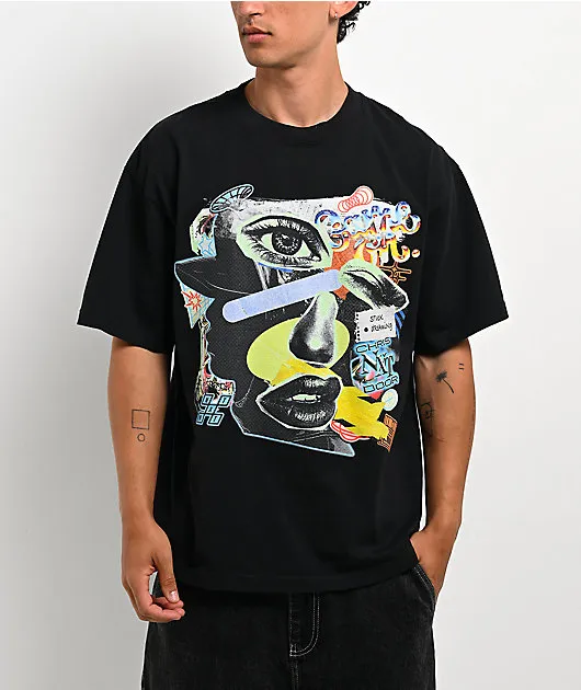 Chrisnxtdoor Stuck Dreamin Black T-Shirt