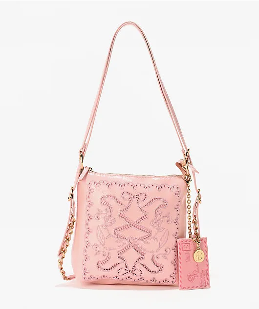 DiFerdinando Ribbon Reverie Pink Flare Mini Shoulder Bag