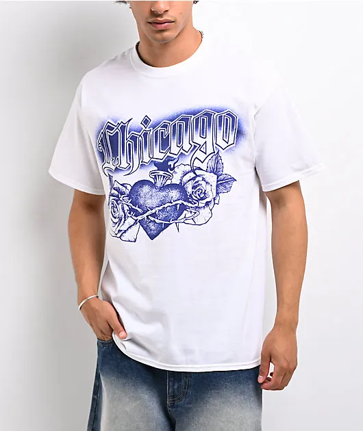 Empyre Chicago Ballpoint White T-Shirt