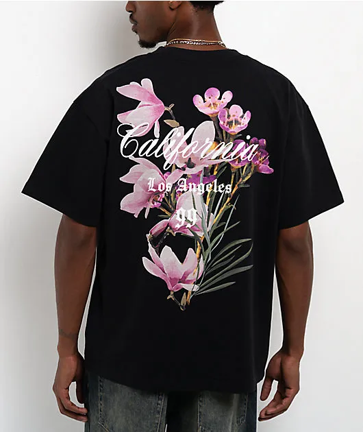 Empyre LA Floral Black T-Shirt
