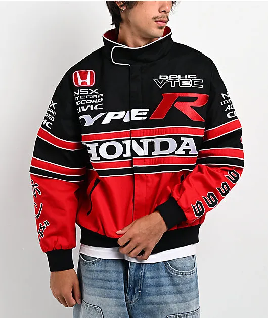Honda Tribute Red & Black Racing Jacket