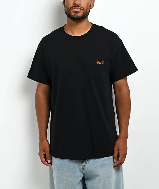Independent Built To Grind Black Pocket T-Shirt