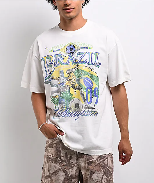 Ninth Hall Brazil Champion White T-Shirt