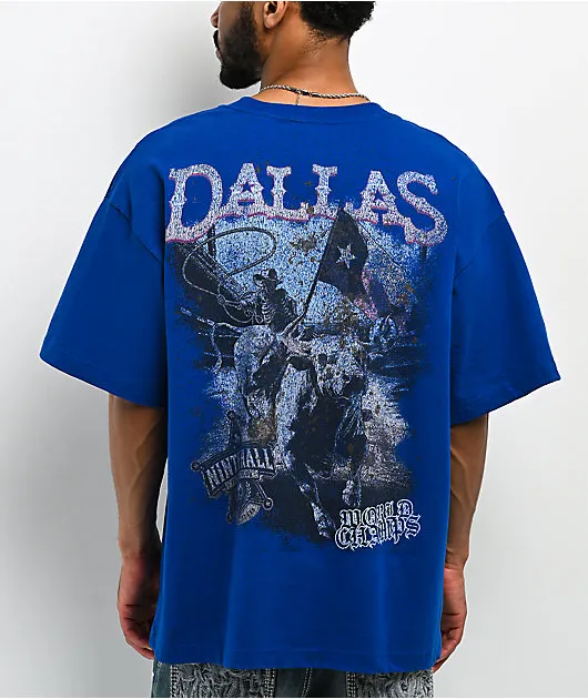 Ninth Hall Dallas Champs Royal Blue T-Shirt