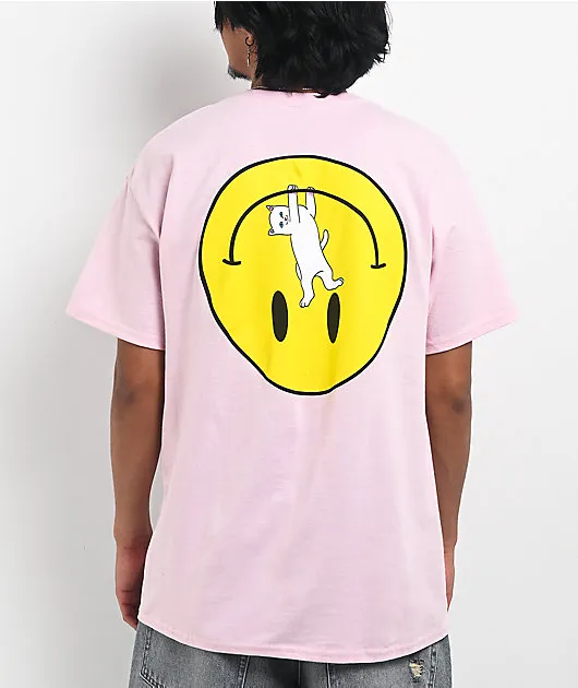 RIPNDIP Everything Will Be Okay Pink T-Shirt