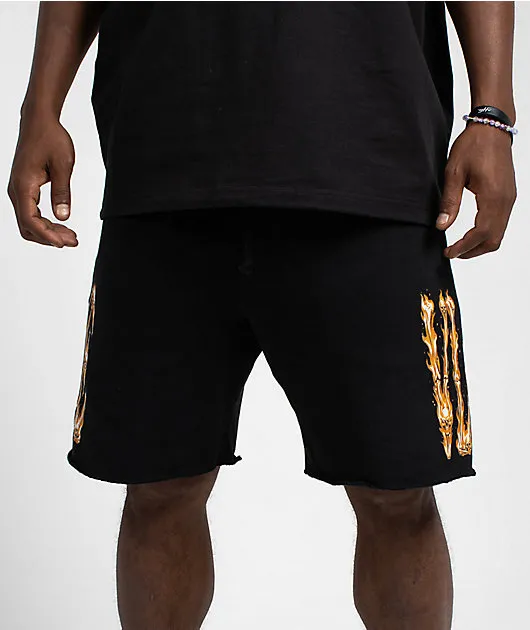 VLONE Black Sweat Shorts