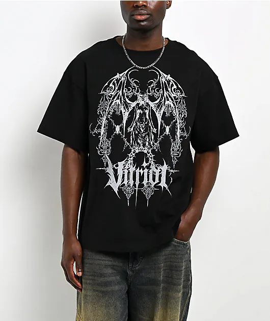 Vitriol Evil King Black T-Shirt