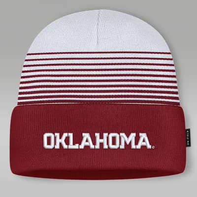 Oklahoma Sideline Utility Men's Jordan Brand College Cuffed Beanie