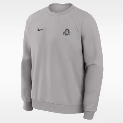Ohio State Premium Performance Men's Nike Dri-FIT College Pullover Crew