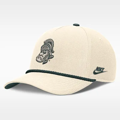 Michigan State Legacy Vintage Rope Rise Men's Nike College Adjustable Hat
