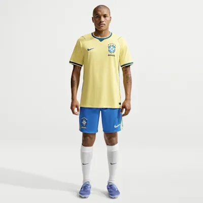 Brazil 2026 Stadium Home Men's Nike Dri-FIT Soccer Replica Shorts