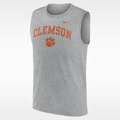 Clemson Primetime Arch Legend Men's Nike Dri-FIT College Muscle Tank Top