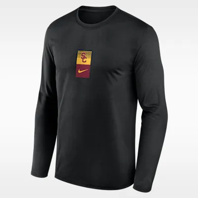 USC Primetime Stack Legend Men's Nike Dri-FIT College Long-Sleeve T-Shirt