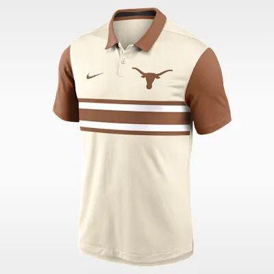 Texas Vapor Primary Logo Men's Nike Dri-FIT College Polo