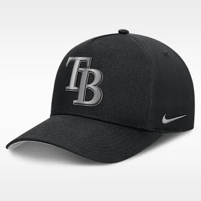 Tampa Bay Rays Rise Men's Nike Dri-FIT MLB A-Frame Trucker Adjustable Hat
