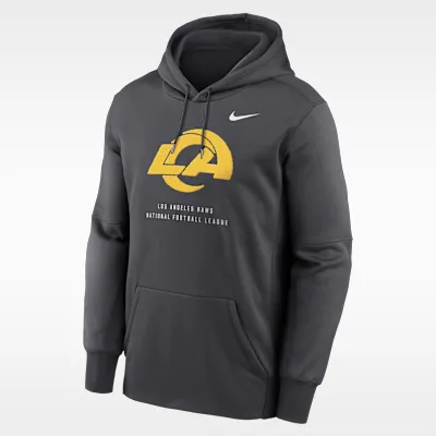 Los Angeles Rams Men's Nike Therma NFL Pullover Hoodie