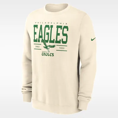 Philadelphia Eagles Club Men's Nike NFL Pullover Crew