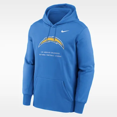 Los Angeles Chargers Men's Nike Therma NFL Pullover Hoodie