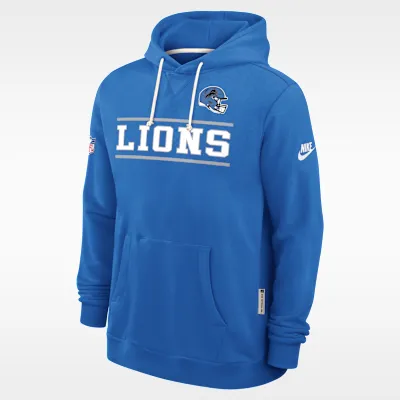 Detroit Lions Alt Standard Issue Men's Nike Dri-FIT NFL Pullover Hoodie