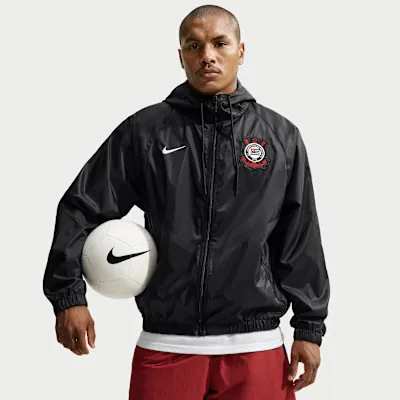 S.C. Corinthians Home Men's Nike Dri-FIT Soccer Anthem Jacket