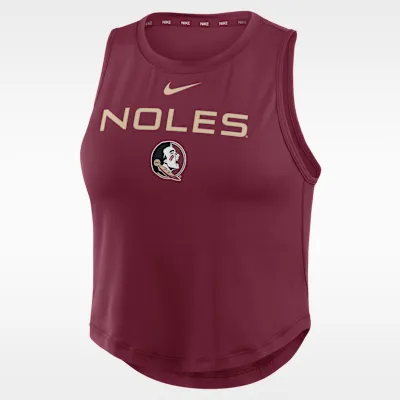 Florida State One Women's Nike Dri-Fit Cropped Tank Top