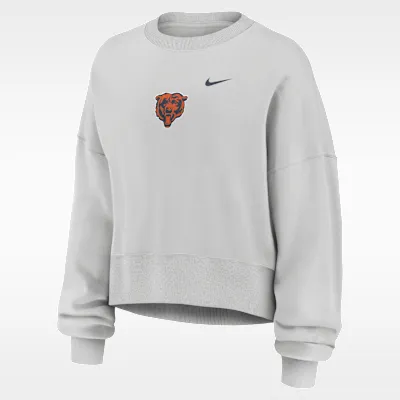 Chicago Bears Primetime Phoenix Women's Nike NFL Oversized Pullover Crew