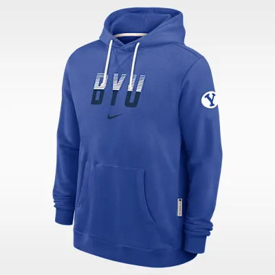 BYU Sideline Men's Nike Dri-FIT Pullover Hoodie